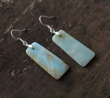 Natural Amazonite Stone Earrings