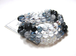 SALE - The Dreamy Blue Quartz Mala Bracelet