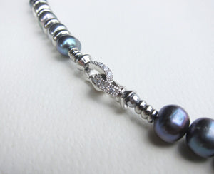 Natural Freshwater Baroque Pearl Necklace - Balance, Fertility, Calming, Happiness