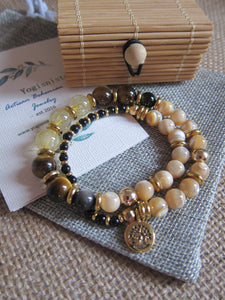 The Power of Light Mala Bracelet in 27 Beads