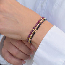 Dainty Gemstone Ruby Bracelet
