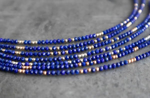 Blue Lapis Lazuli Gemstone Bracelet