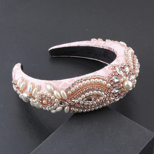 Luxury French Bohemia Crystal Sponge Head Band - Hair Band For Woman