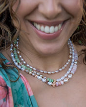 Ombre Freshwater Pearl Necklace - June Birthstone