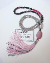 Pink Quartz, Labradorite, Pink Agate Necklace ~ Layer with Pink!