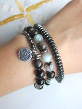 The Half Eclipse Mala in 27 Bead Bracelet