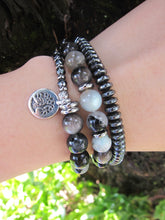 The Half Eclipse Mala in 27 Bead Bracelet