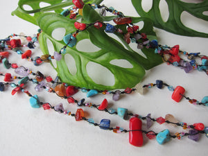 Bohemian Necklaces in wide variety of Mix Tones - ALL ON SALE!