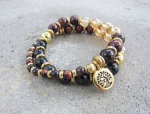 Confidence, Calming + Protection Mala Bracelet