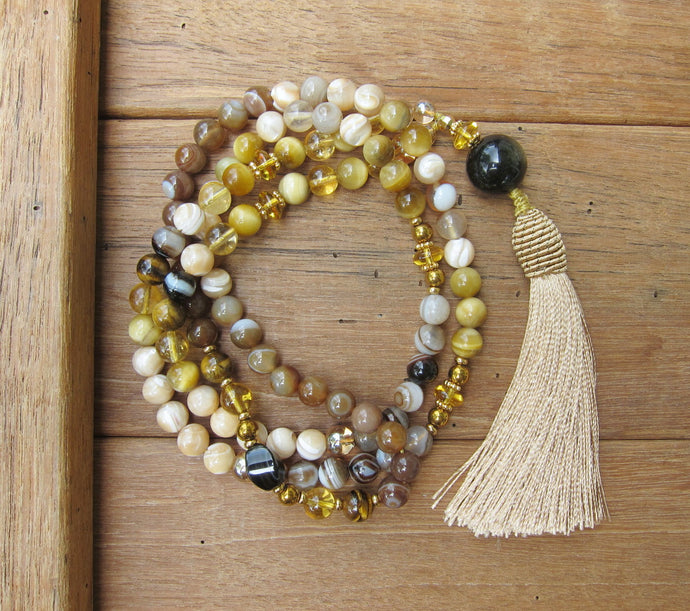 The Goddess Mala Beaded Necklace