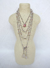 Bohemian Pink Mala Beaded Necklaces