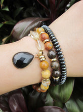 Earthy Mala Stones in 27 Bead Bracelet