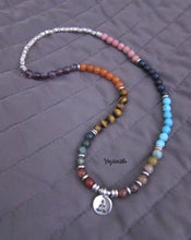 54 Bead Mala Bracelet or Necklace - 7 Chakra Japa Mala