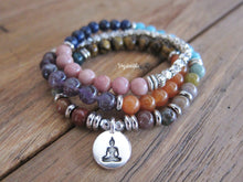 54 Bead Mala Bracelet or Necklace - 7 Chakra Japa Mala