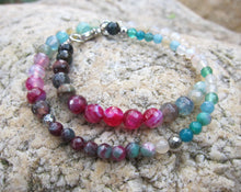 Double Strand Agate Quartz Mix Bracelet - Limited Edition