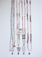 Bohemian Pink Mala Beaded Necklaces