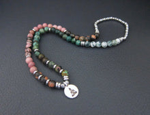 54 Bead Heart Chakra Japa Mala Bracelet (or Necklace)