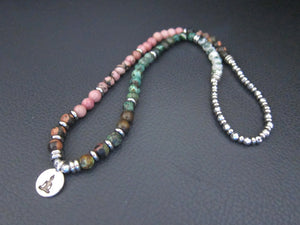 54 Bead Heart Chakra Japa Mala Bracelet (or Necklace)