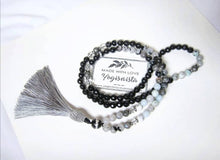 108 Mala Necklace - The Half Eclipse Moon Mala Necklace