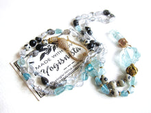 SALE - Apatite, Jasper, Tourmalinated Quartz Pendant Necklace