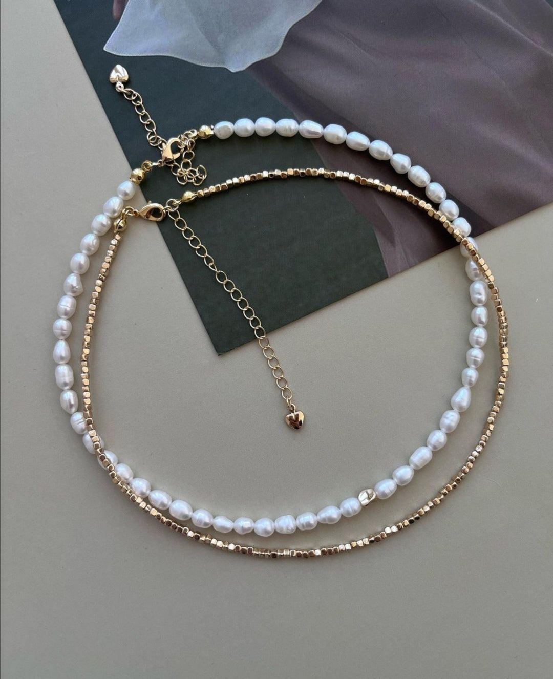 Baroque Freshwater White Pearl Necklace - June Birthstone! Great gift ideas for birthdays, weddings, and anniversary