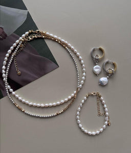 Bora Bora Freshwater Pearl Necklace - June Birthstone