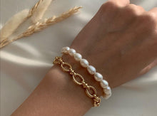 Bora Bora Pearl Mala Bracelet - Balance, Fertility, Calming