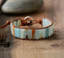 Amazonite Tubestone Bracelet - Calming Bracelet