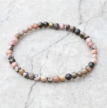 "Self Love" Rhodonite Single Mala Bracelet